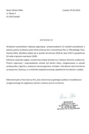 Referencje